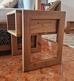 noptiera moderna stil scandinav din lemn masiv