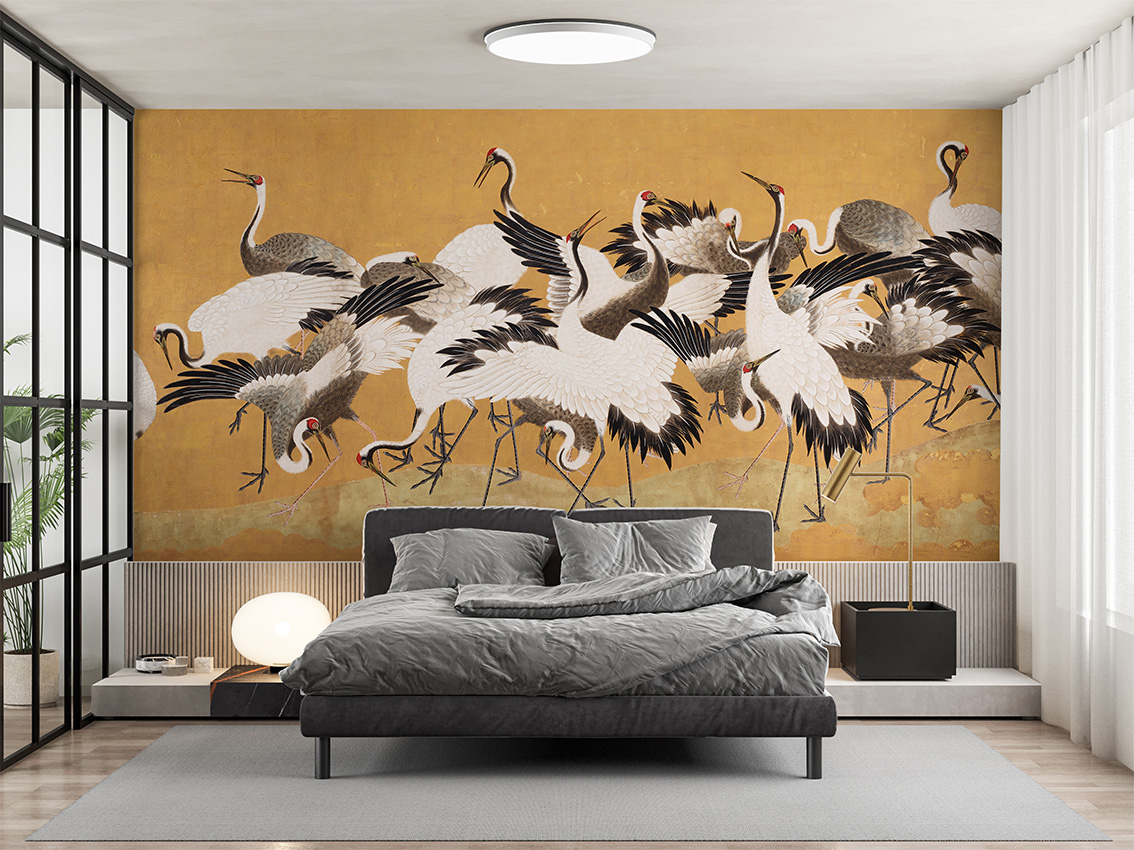 Crane_Birds_-_Bedroom_1