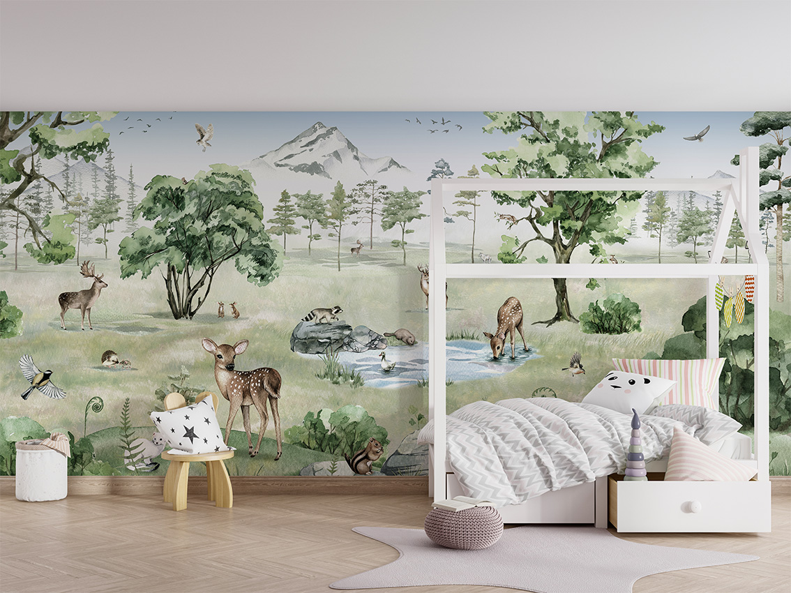 Deer_Forest_-_Summer_-_House_bed