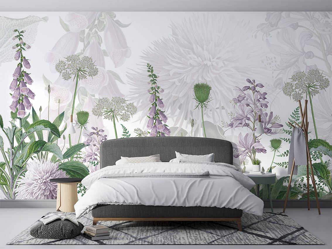 Foxglove_Flowers_-_Bedroom_1
