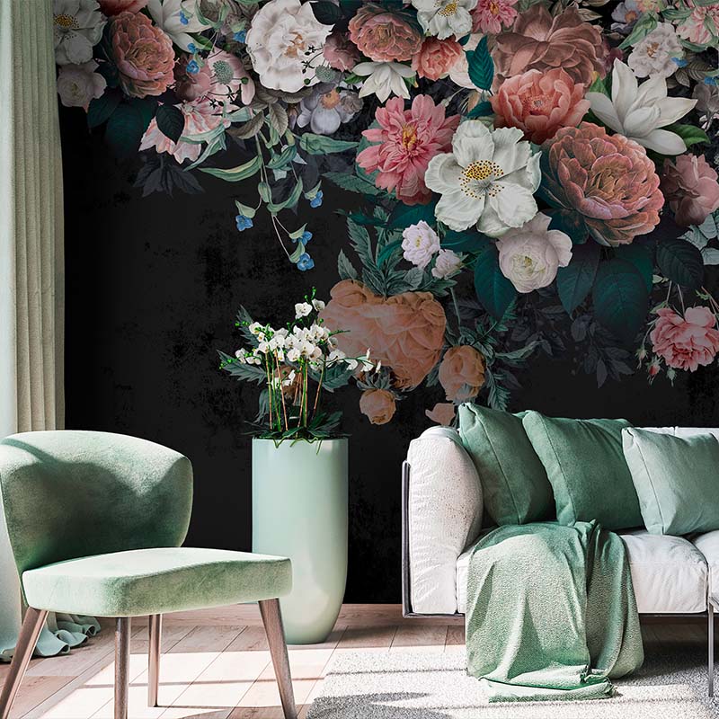 model-tapet-personalizat-Painterly-roses