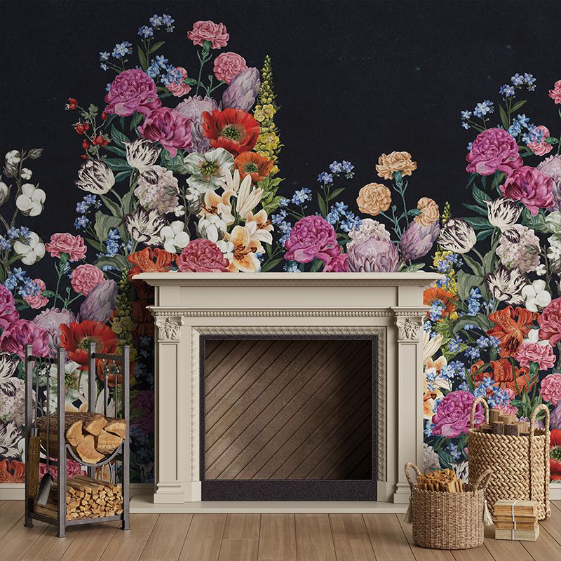 spring-mural-bouquet-dark-3