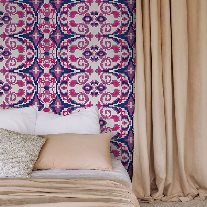 tapet-carpeta-roz-tapet-dormitor