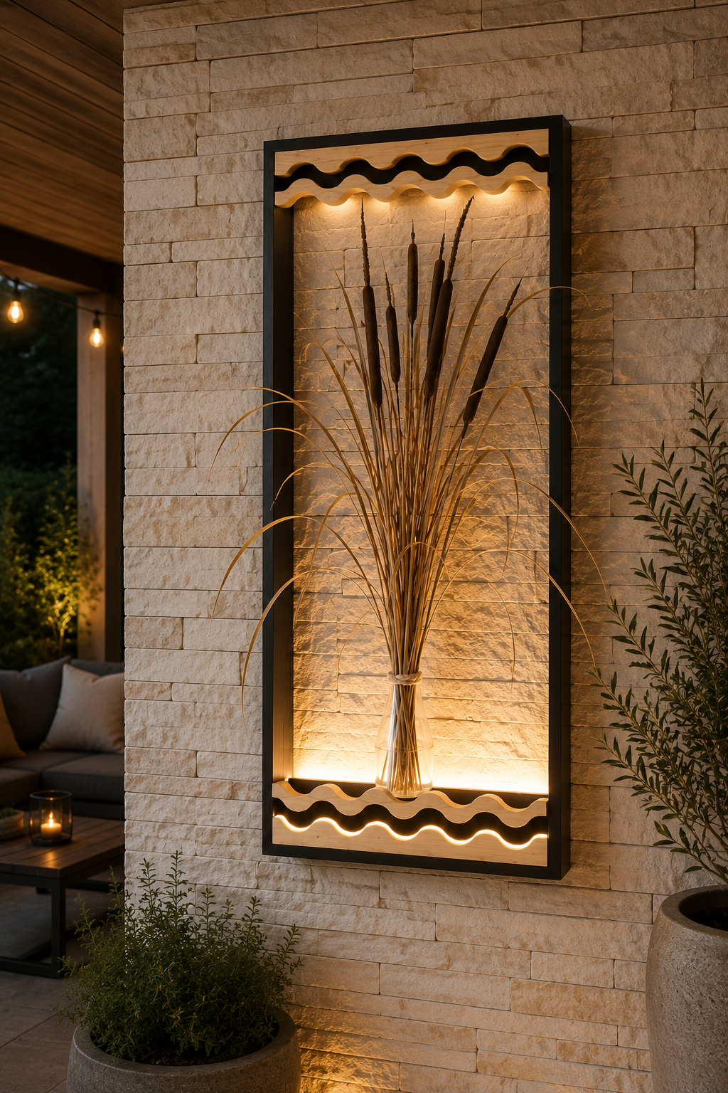 Decor mare piatra exterior